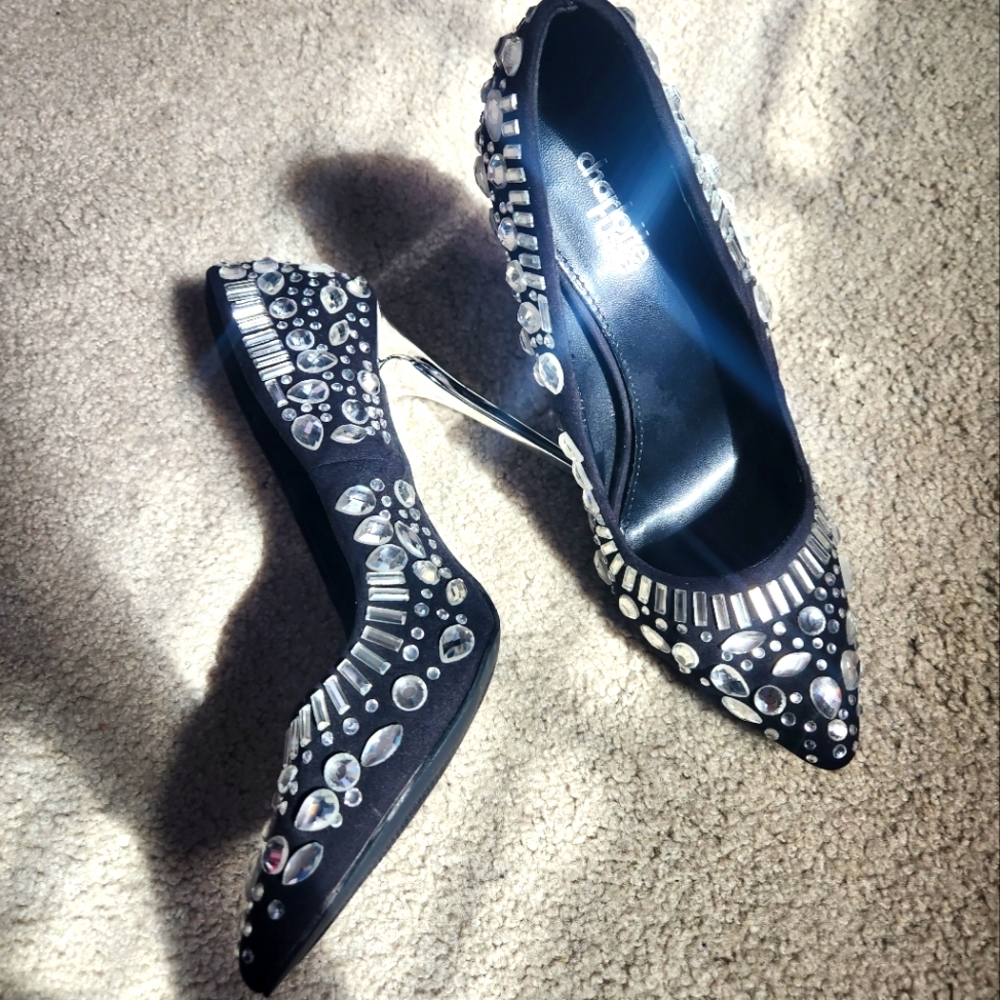 Sexy Rhinestone Heels
